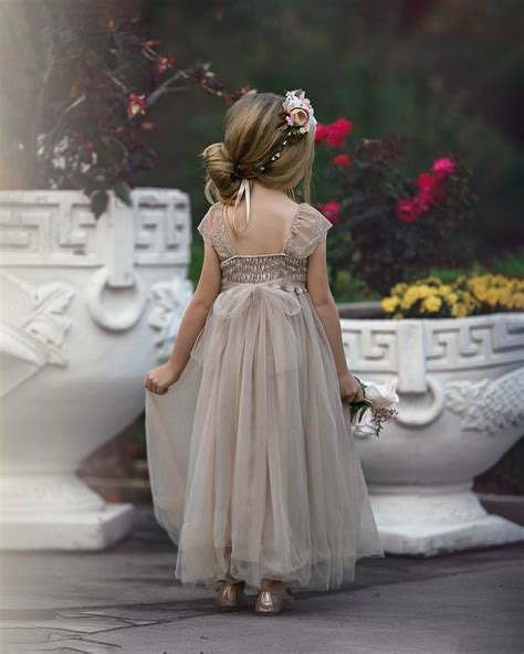 old fashioned flower girl dresses.